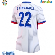 Francuska Theo Hernandez #22 Gostujuci Dres za Ženska EP 2024 Kratak Rukav